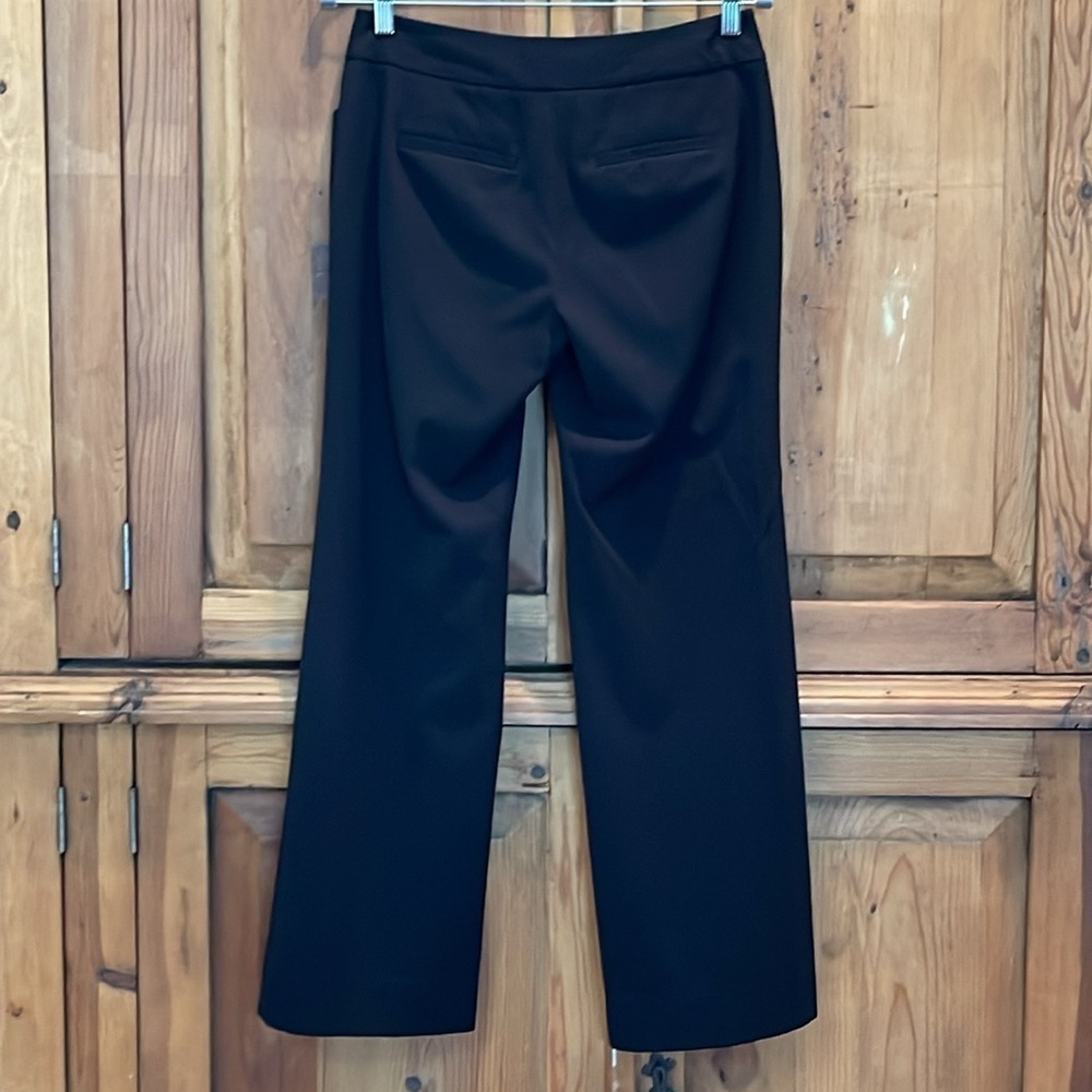 W.H.B.M Black “Legacy” Modern Boot Dress Pants Sz. 4 Short/ 30” Inseam - Picture 3 of 13